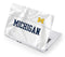 University of Michigan White Jersey Acer Chromebook Skin
